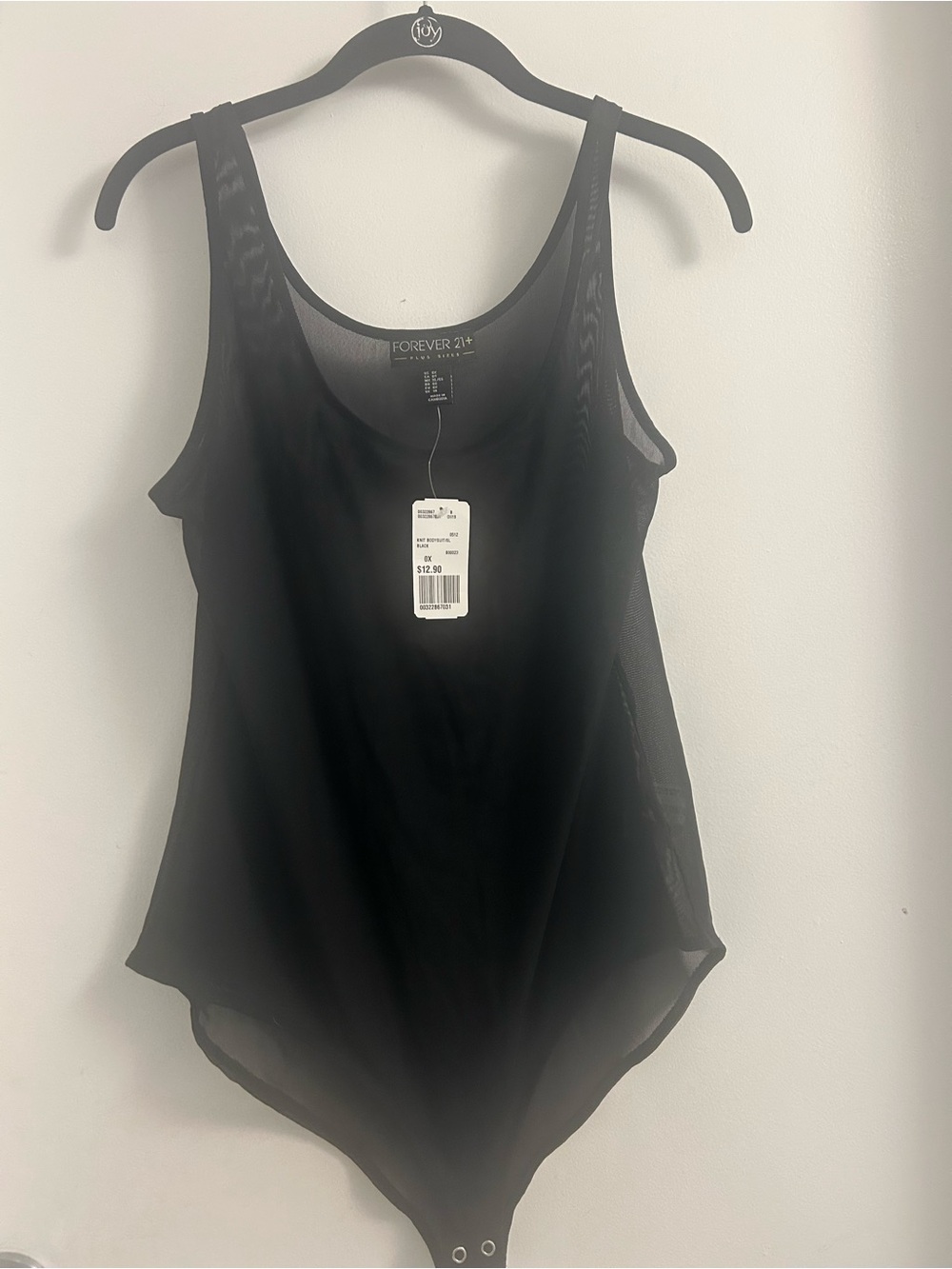 Forever 21 Black Knit Bodysuit